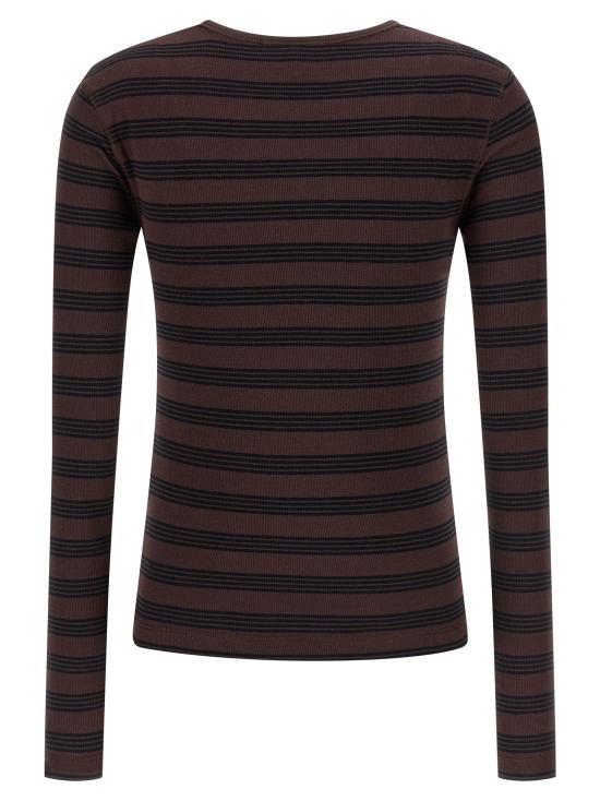 26SS 가니 긴팔 티셔츠 A105006600B CHOCOLATE PLUM DOM - GANNI