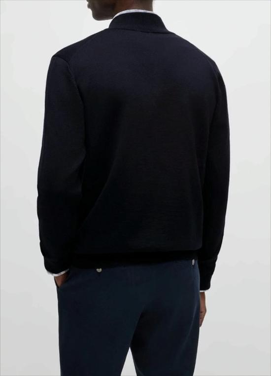 25FW 보스 집업 니트 50476347 BALONSO L 404 Blue - BOSS