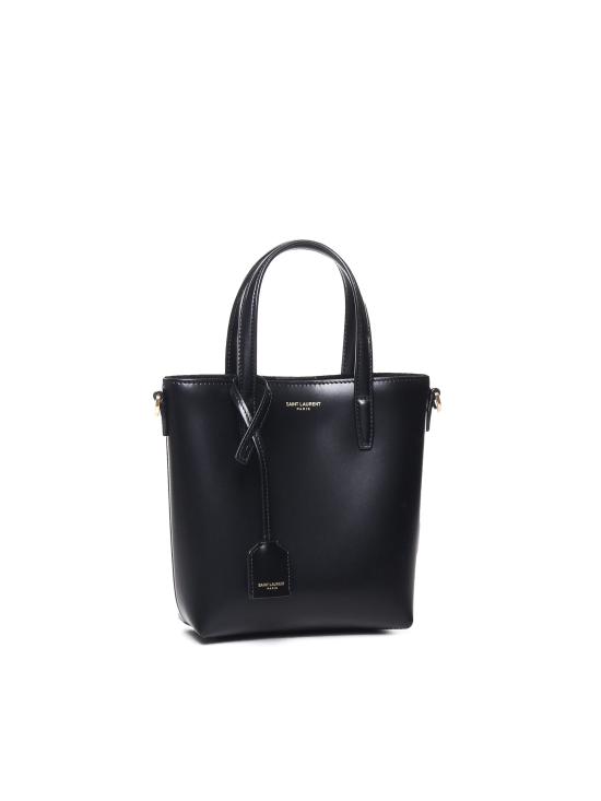 26SS 생로랑 박스 레더 미니 토이 토트백 773995 AADDI1000 Black - SAINT LAURENT