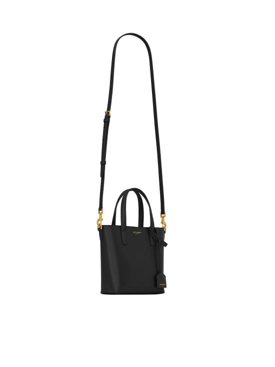 26SS 생로랑 박스 레더 미니 토이 토트백 773995 AADDI1000 Black - SAINT LAURENT