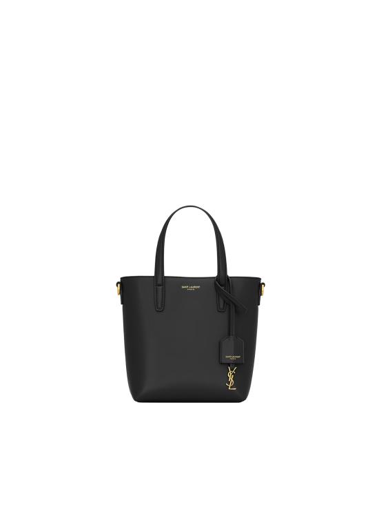 26SS 생로랑 박스 레더 미니 토이 토트백 773995 AADDI1000 Black - SAINT LAURENT