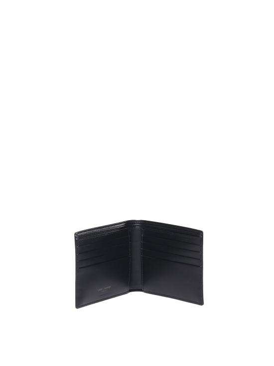 25FW 생로랑 남성지갑 607727 1JB0U1000 Black - SAINT LAURENT