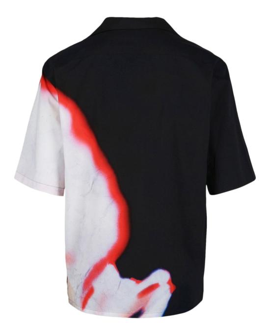  알렉산더 맥퀸 반팔 셔츠 750133 QVO31 8500 90006 15 5 Multicolor - ALEXANDER MCQUEEN