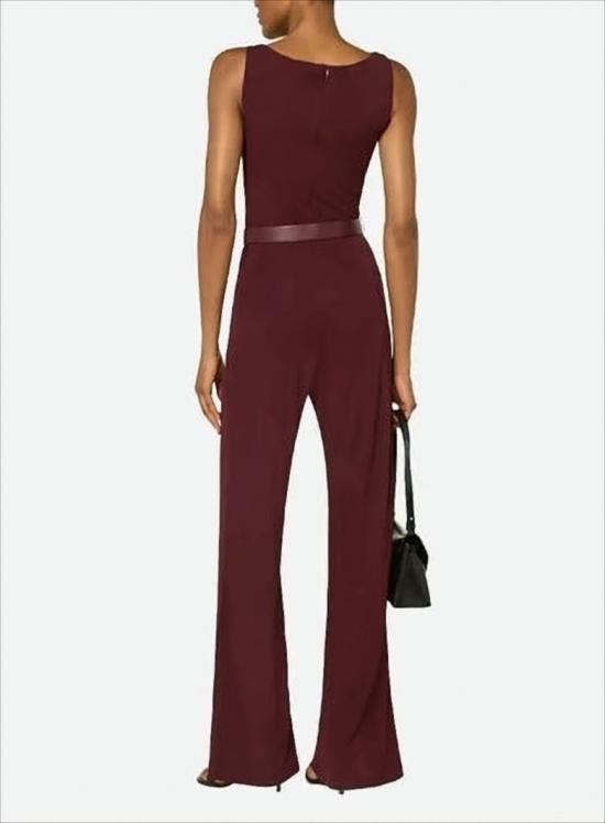 25FW 막스마라 점프수트 2526646011600 002 Burgundy - MAX MARA