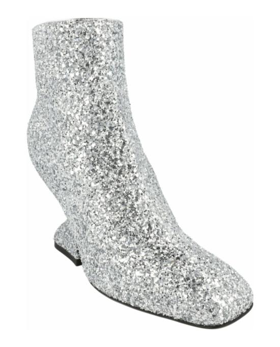  살바토레 페라가모 부츠 01D235 750823 1C 00025 7 5 Silver - SALVATORE FERRAGAMO