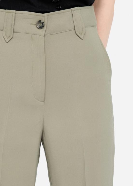 25FW 리우조 스트레이트 팬츠 CF5224T011A X0707 Green - LIU JO