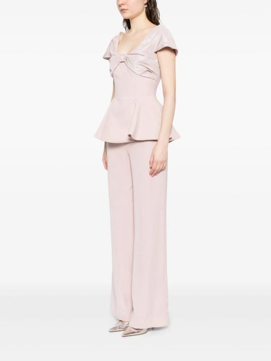  사이드 코베이시 점프수트 드레이프 보우 세트 - SAIID KOBEISY