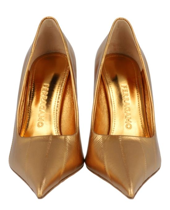  살바토레 페라가모 힐/펌프스 01G203 765734 1C 70002 10 Gold - SALVATORE FERRAGAMO