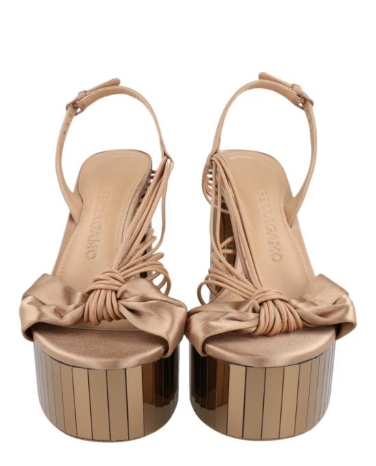  살바토레 페라가모 샌들 01G169 763572 1C 10182 10 5 Gold - SALVATORE FERRAGAMO