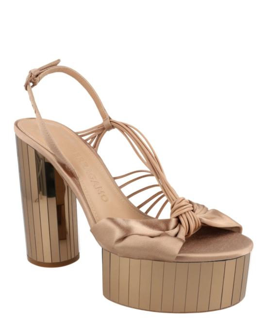  살바토레 페라가모 샌들 01G169 763572 1C 10182 10 5 Gold - SALVATORE FERRAGAMO