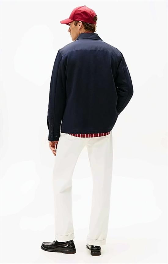  타미힐피거 긴팔 셔츠 MW0MW40059DW5 DW5 Blue - TOMMY HILFIGER