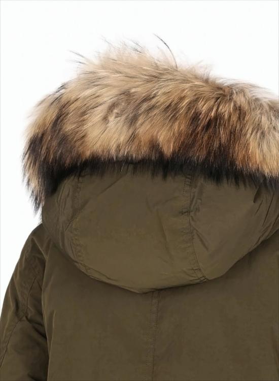 25FW 울리치 그레이스 피치드 폴리 파카 CFWWOU2044FRUT5092 614 Green - WOOLRICH
