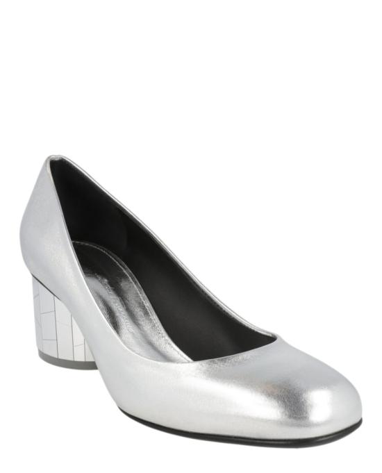  살바토레 페라가모 힐/펌프스 01C928 750977 1C 00017 7 5 Silver - SALVATORE FERRAGAMO