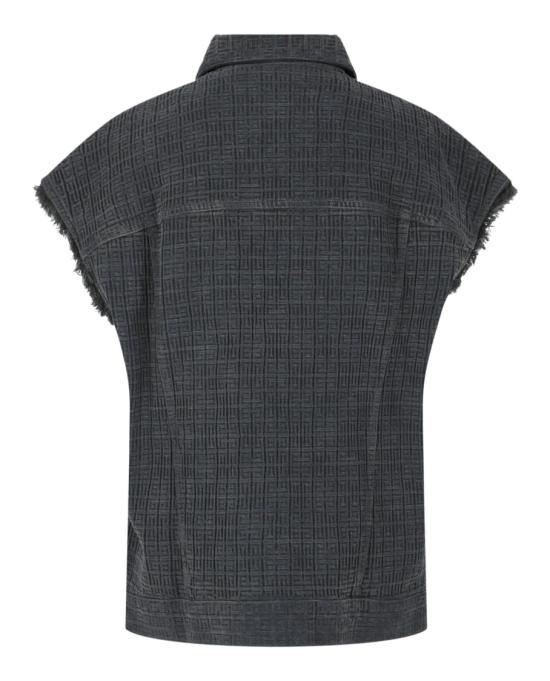  지방시 데님 자켓 BM0129 5Y6W 025 00072 XL Grey - GIVENCHY