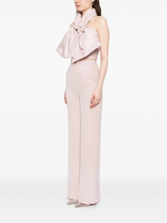  사이드 코베이시 점프수트 스트랩리스 드레이프 리본 세트 - SAIID KOBEISY