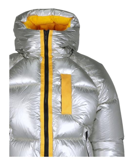  지방시 숏패딩 BM013W 14Y4 734 70257 48 Grey - GIVENCHY