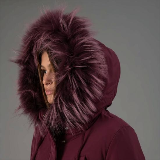 25FW Rihunik 코트 RIW280J FUR F0120 098 Burgundy - OTHER BRANDS