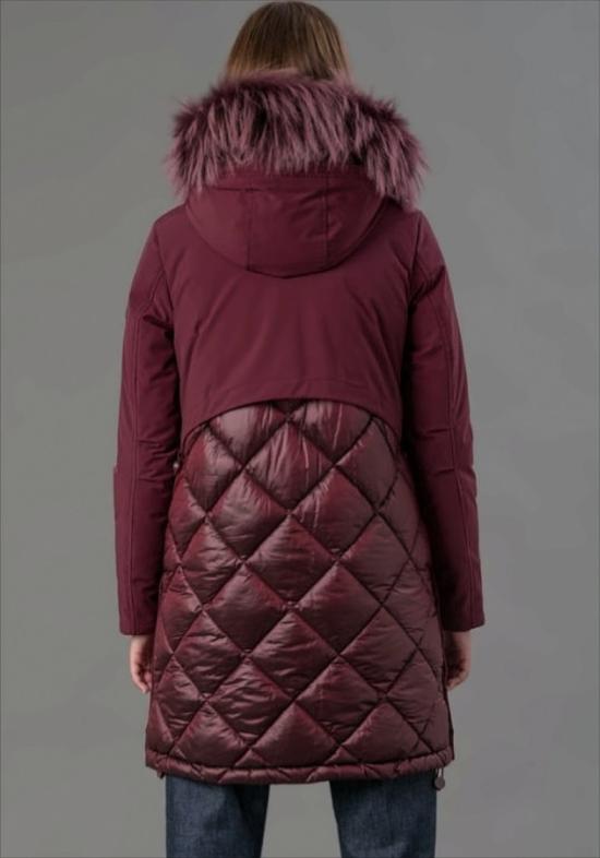 25FW Rihunik 코트 RIW280J FUR F0120 098 Burgundy - OTHER BRANDS