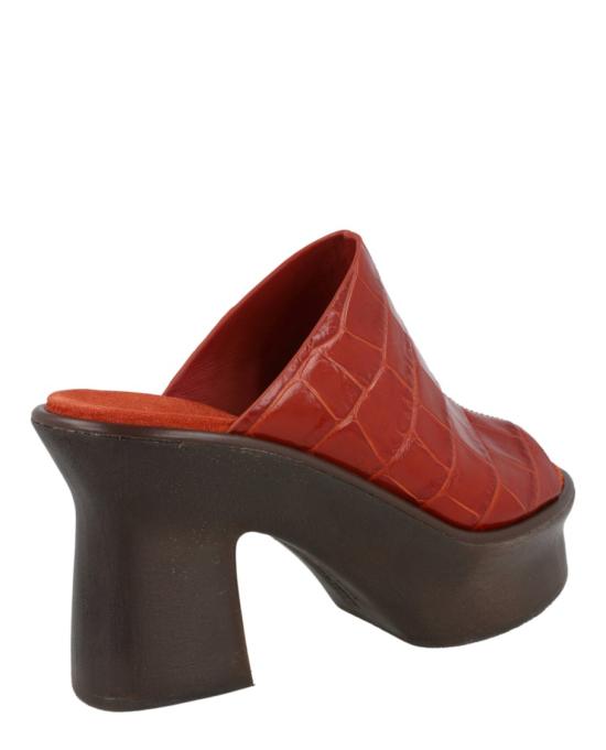  살바토레 페라가모 뮬/슬리퍼 01E077 758219 1C 20048 6 Orange - SALVATORE FERRAGAMO