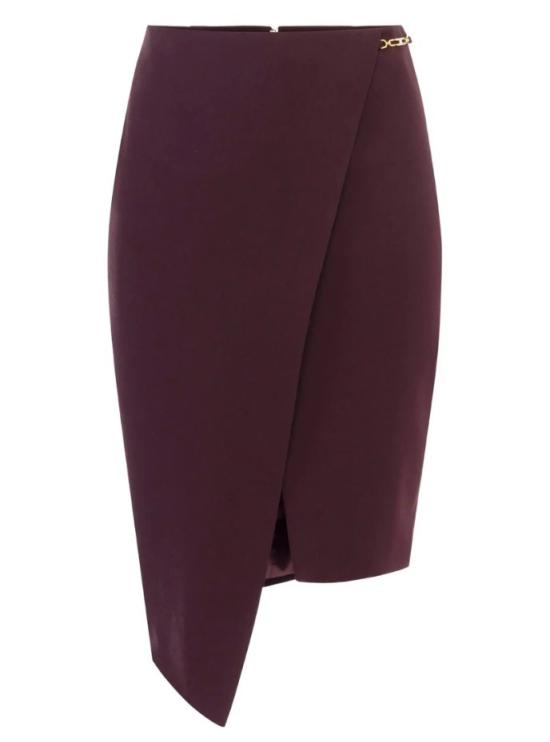 25FW 엘리자베타프랜치 미디 스커트 GO13556E2 EA4 Burgundy
