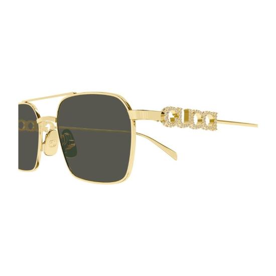 25SS 구찌 선글라스 18DM58G0A Gold - GUCCI