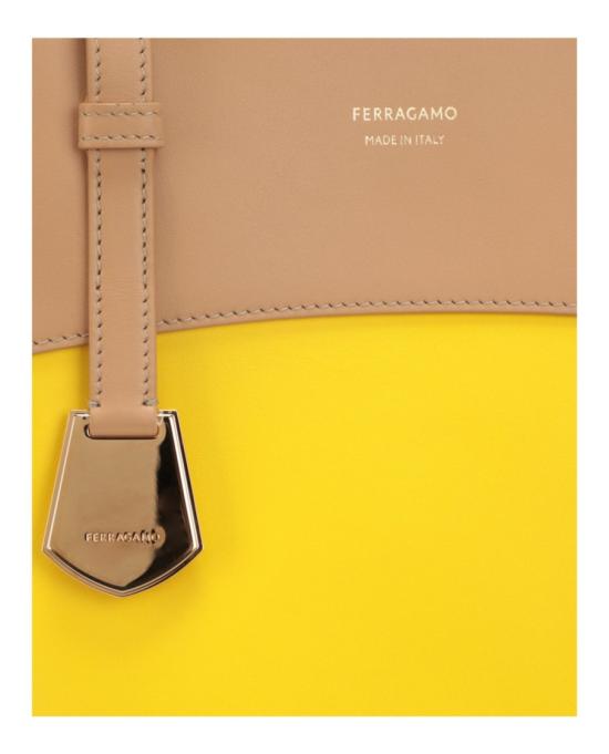  살바토레 페라가모 토트백 216797 772000 20476 NS Yellow - SALVATORE FERRAGAMO