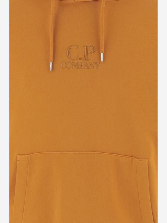 26SS 씨피 컴퍼니 후드 티셔츠 20CMSS037B110044R436 Orange - C.P. COMPANY