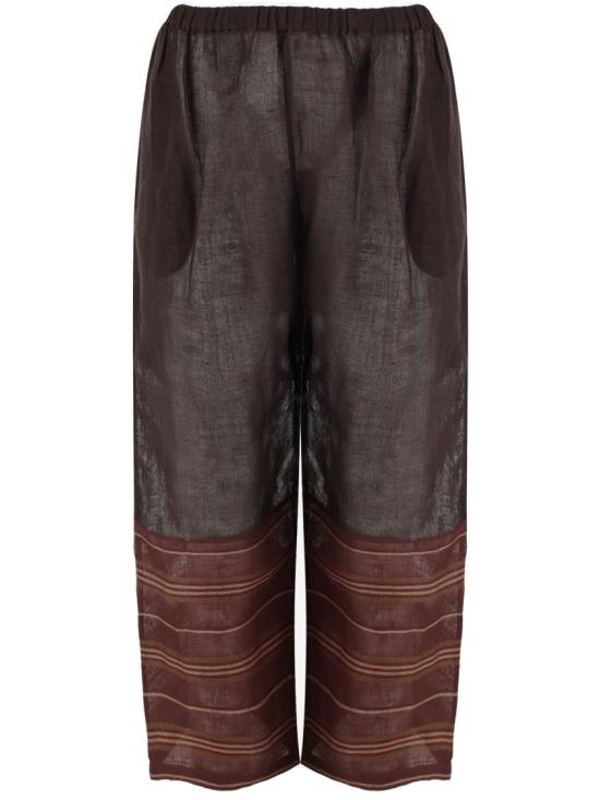 26SS 토리버치 팔라초 팬츠 175276200 Brown