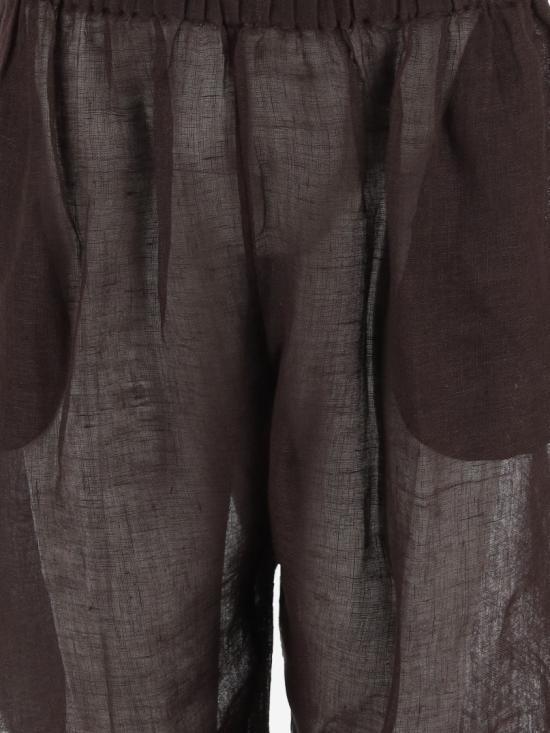 26SS 토리버치 팔라초 팬츠 175276200 Brown - TORY BURCH