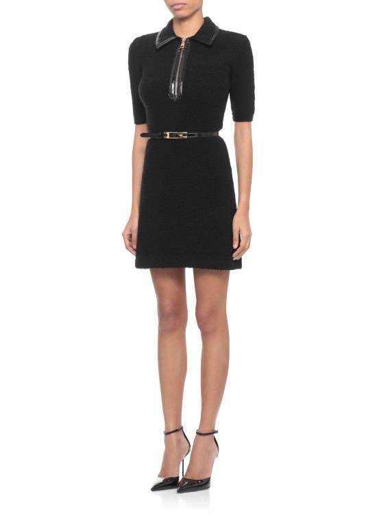 25FW 엘리자베타프랜치 미디 원피스 AM31S57E2 110 Black - ELISABETTA FRANCHI