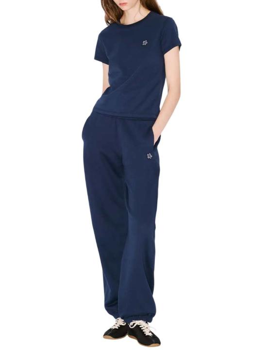 26SS 겐조 반팔 티셔츠 FG52TS2064SO 76 NAVY BLUE - KENZO