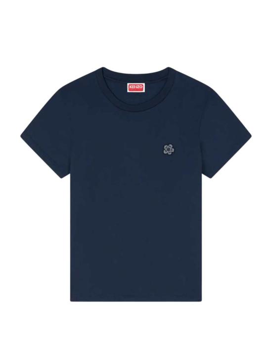 26SS 겐조 반팔 티셔츠 FG52TS2064SO 76 NAVY BLUE