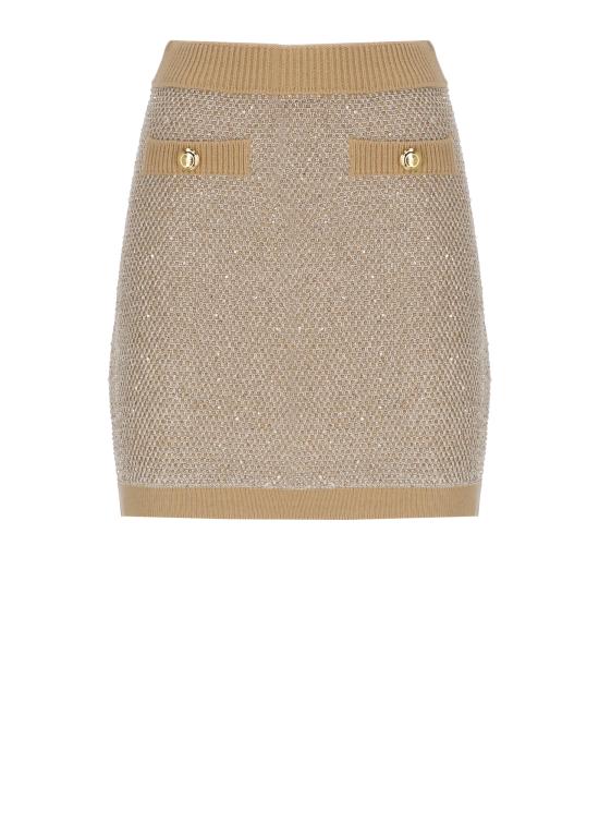 25FW 엘리자베타프랜치 미디 스커트 GK23T57E2 EA2 Beige