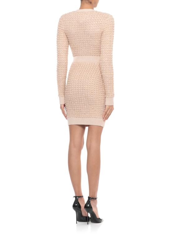 25FW 엘리자베타프랜치 미디 원피스 AM15Q56E2 EA2 Beige - ELISABETTA FRANCHI