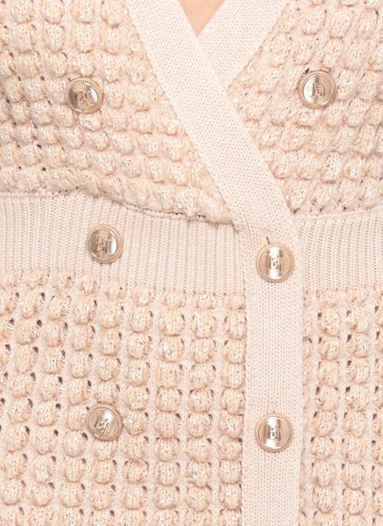 25FW 엘리자베타프랜치 미디 원피스 AM15Q56E2 EA2 Beige - ELISABETTA FRANCHI