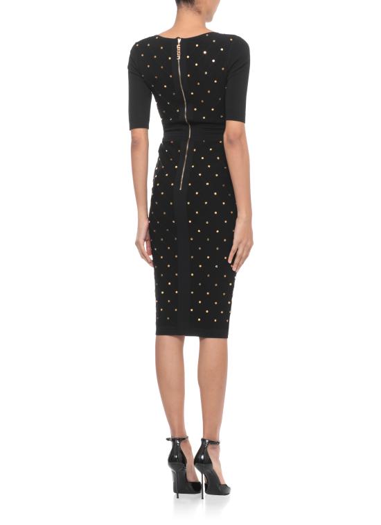 25FW 엘리자베타프랜치 미디 원피스 AM26S57E2 110 Black - ELISABETTA FRANCHI