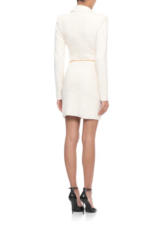 25FW 엘리자베타프랜치 미디 원피스 AM32S57E2 DZ9 Ivory - ELISABETTA FRANCHI