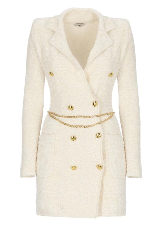 25FW 엘리자베타프랜치 미디 원피스 AM32S57E2 DZ9 Ivory