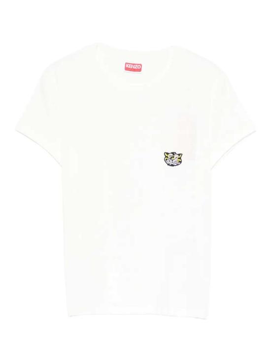26SS 겐조 반팔 티셔츠 FG52TS2164SO 02 OFF WHITE