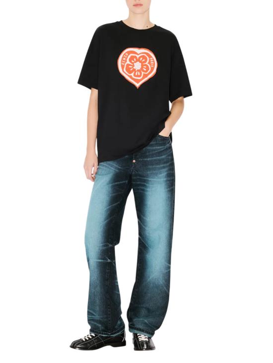 26SS 겐조 반팔 티셔츠 FG52TS3014SG 99J BLACK - KENZO