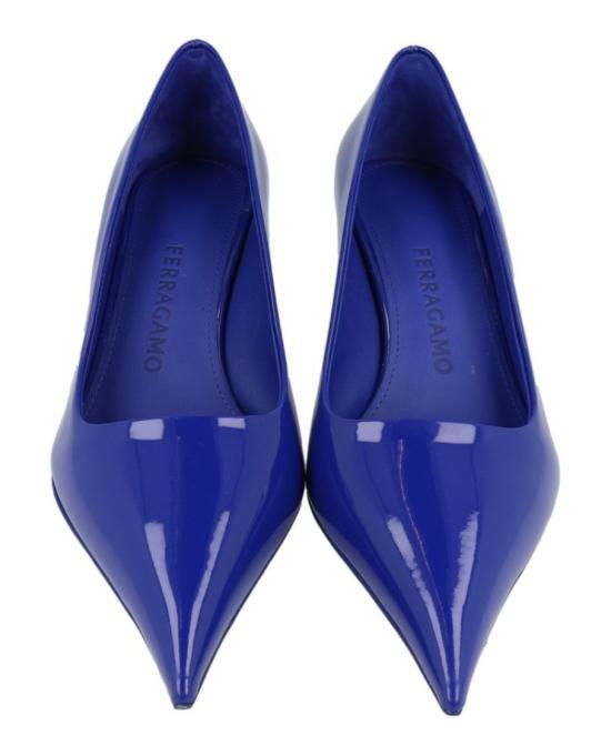  살바토레 페라가모 힐/펌프스 01F888 762427 1C 40045 5 5 Blue - SALVATORE FERRAGAMO