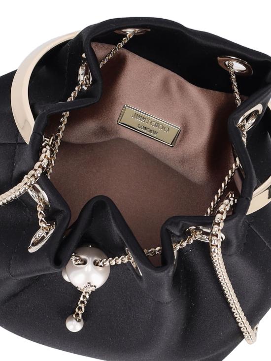 26SS 지미추 토트백 BON BON HBH BLACK LIGHT GOLD Black - JIMMY CHOO