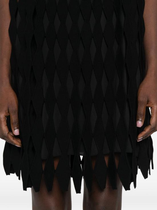 26SS 엠포리오 아르마니 숏 원피스 EW002985 AF22467UC001 Black - EMPORIO ARMANI