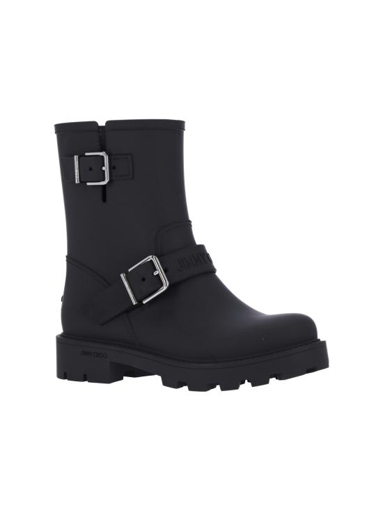 26SS 지미추 부츠 BIKER RAIN TPY BLACK Black - JIMMY CHOO