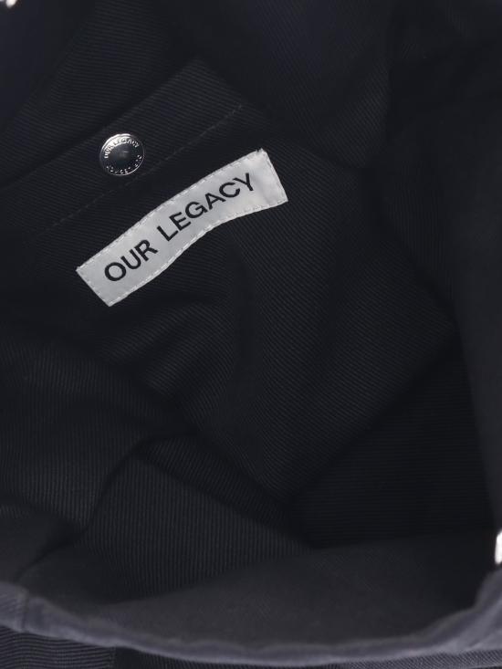 26SS 아워레가시 숄더백 A4218SBD WASHED BLACK DENIM Black - OUR LEGACY