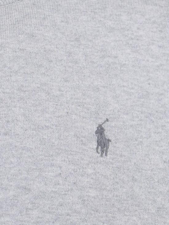 26SS 폴로 랄프로렌 포니 로고 자수 피마 코튼 스웨터 710 684957 003 Grey - POLO RALPH LAUREN
