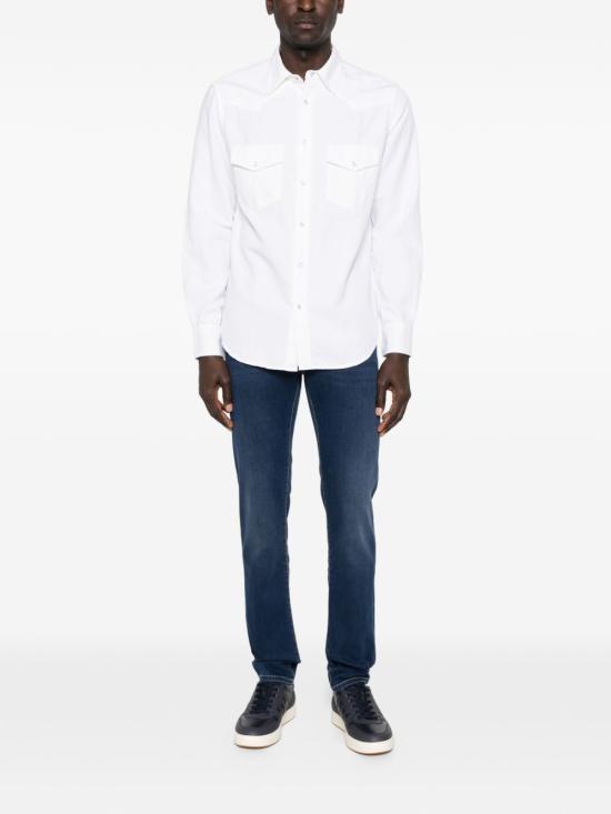 26SS 야콥코헨 긴팔 셔츠 JUMC0002017 T885ATRA00 White - JACOB COHËN