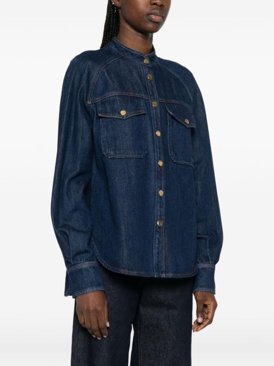 26SS 포르테포르테 셔츠 14531 MYSHIRTINDACO Blue - FORTE FORTE