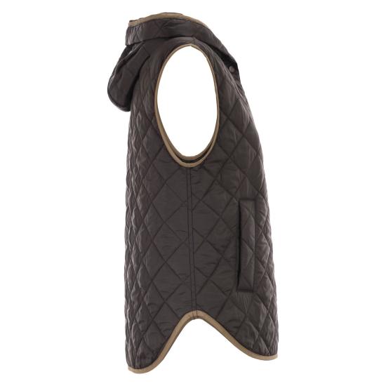 26SS 브루넬로 쿠치넬리 Thermore® 매트 나일론 퀼팅 후드 웨이스트코트 MR4057999 ANTHRACITE - BRUNELLO CUCINELLI