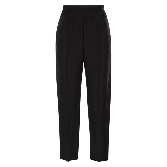 26SS 브루넬로 쿠치넬리 스트레이트 팬츠 MH126P7197 BLACK